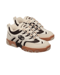 The DC Shoes Mens DC Hybrid OG Shoes in Brown & Gum