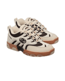 The DC Shoes Mens DC Hybrid OG Shoes in Brown & Gum