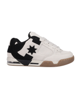The DC Shoes Mens Command Shoes in Lily White & Black