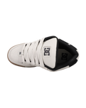 The DC Shoes Mens Command Shoes in Lily White & Black
