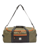 The Passenger Boondocker 30L Duffel in True Black & Khaki Green