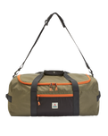 The Passenger Boondocker 30L Duffel in True Black & Khaki Green