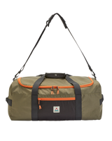 The Passenger Boondocker 30L Duffel in True Black & Khaki Green