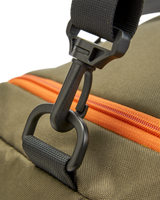 The Passenger Boondocker 30L Duffel in True Black & Khaki Green