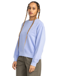 The Element Womens Cornell 3.0 Sweatshirt in Blue Heron