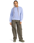 The Element Womens Cornell 3.0 Sweatshirt in Blue Heron