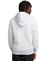 The Element Mens Cornell Classic Zip Hoodie in Mid Grey Heather
