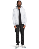 The Element Mens Cornell Classic Zip Hoodie in Mid Grey Heather