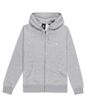 The Element Mens Cornell Classic Zip Hoodie in Mid Grey Heather