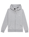 The Element Mens Cornell Classic Zip Hoodie in Mid Grey Heather