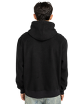 Capsule Rain Polar Hoodie in Flint Black