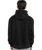 Capsule Rain Polar Hoodie in Flint Black