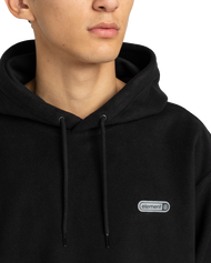 Capsule Rain Polar Hoodie in Flint Black