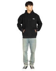 Capsule Rain Polar Hoodie in Flint Black