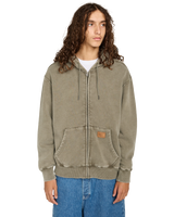 Cargo Zip Hoodie in Forest Night