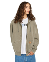 Cargo Zip Hoodie in Forest Night