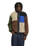 The Element Mens Oak Sherpa Jacket in Multi