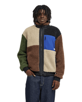 The Element Mens Oak Sherpa Jacket in Multi