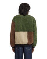 The Element Mens Oak Sherpa Jacket in Multi