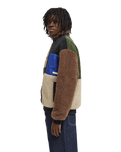 The Element Mens Oak Sherpa Jacket in Multi