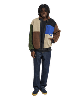 The Element Mens Oak Sherpa Jacket in Multi