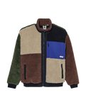 The Element Mens Oak Sherpa Jacket in Multi