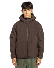 Wolfe Sherpa Reversible Fleece Jacket in Multicolour