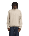 The Element Mens Sefton 1/4 Zip Fleece Jacket in Oatmeal Heather