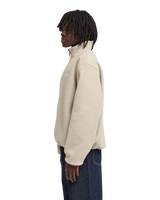 The Element Mens Sefton 1/4 Zip Fleece Jacket in Oatmeal Heather