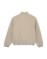 The Element Mens Sefton 1/4 Zip Fleece Jacket in Oatmeal Heather