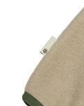 The Element Mens Sefton 1/4 Zip Fleece Jacket in Oatmeal Heather