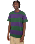 The Element Mens Crail 3.0 Stripe T-Shirt in Grape