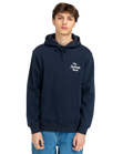 The Element Mens Timber Novel Hoodie in Eclispe Navy
