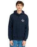 The Element Mens Timber Novel Hoodie in Eclispe Navy
