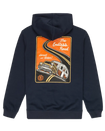 The Element Mens Timber Novel Hoodie in Eclispe Navy