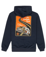The Element Mens Timber Novel Hoodie in Eclispe Navy