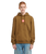The Element Mens Square Hoodie in Sepia