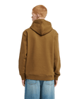 The Element Mens Square Hoodie in Sepia