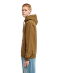 The Element Mens Square Hoodie in Sepia