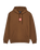The Element Mens Square Hoodie in Sepia