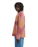 The Element Mens Terry Gradient Jumper in Apple Butter Gradient