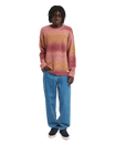 The Element Mens Terry Gradient Jumper in Apple Butter Gradient