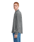 The Element Mens Button Down Regular Flannel Shirt in Gingham Checks