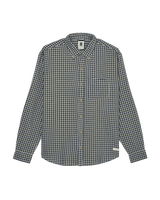 The Element Mens Button Down Regular Flannel Shirt in Gingham Checks