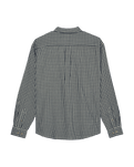 The Element Mens Button Down Regular Flannel Shirt in Gingham Checks