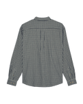 The Element Mens Button Down Regular Flannel Shirt in Gingham Checks