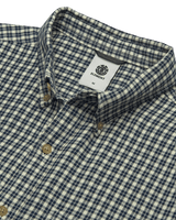The Element Mens Button Down Regular Flannel Shirt in Gingham Checks