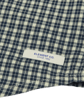 The Element Mens Button Down Regular Flannel Shirt in Gingham Checks