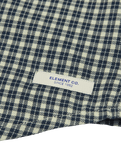 The Element Mens Button Down Regular Flannel Shirt in Gingham Checks