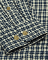 The Element Mens Button Down Regular Flannel Shirt in Gingham Checks